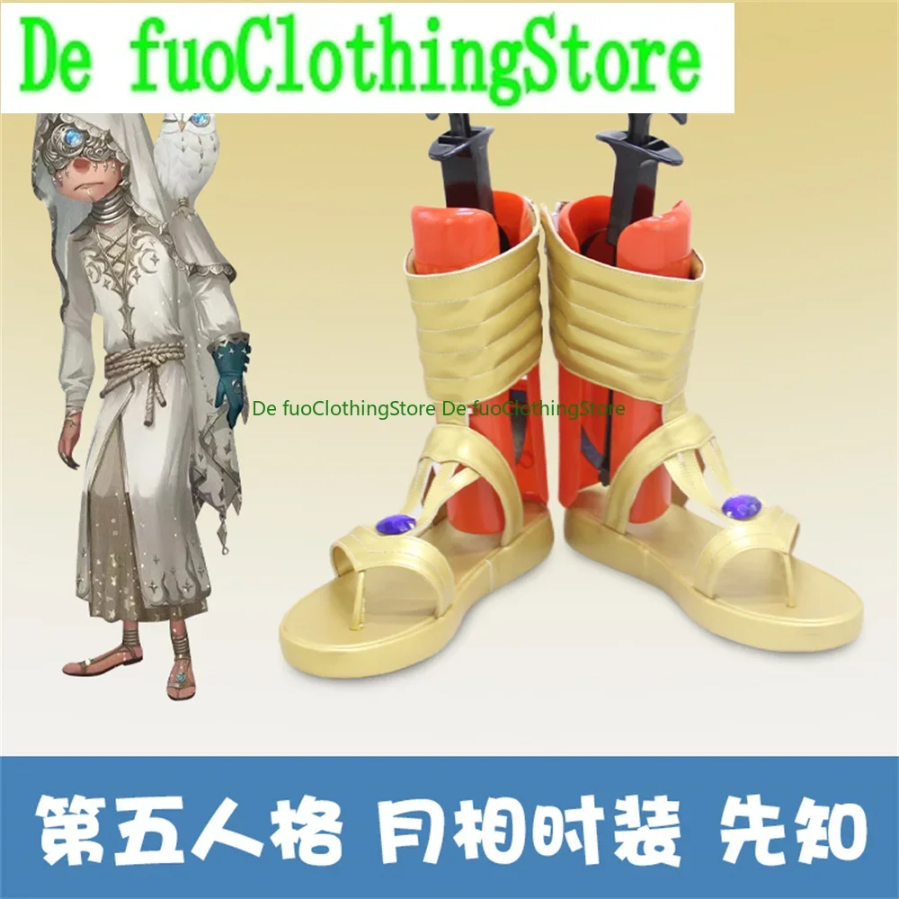 

Identity V Eli Clark Seer Обувь для косплея Сапоги Хэллоуин Рождество DefuoClothing Магазин обуви