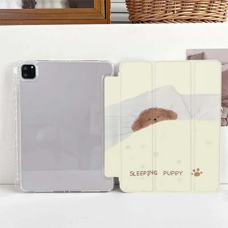 Clear Tri-fold TPU Flip Case for Xiaomi Pad 5/5Pro 6/6Pro 11 inch Redmi Pad SE 11 inch Xiaomi Pad 7/7Pro 8/8Pro 11.2 inch