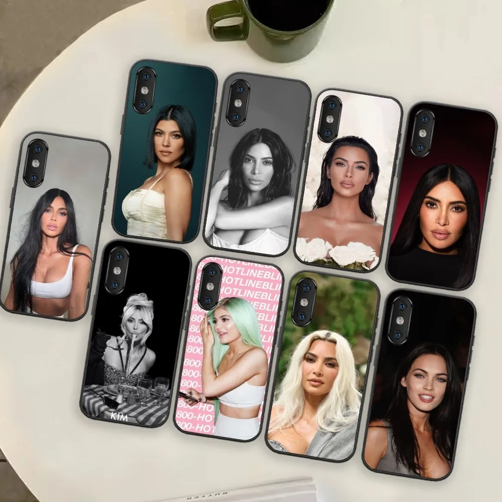 K-Kim K-Kardashian Phone Case For Xiaomi Redmi K40 pro 12S ULTRA pro 5G black cover