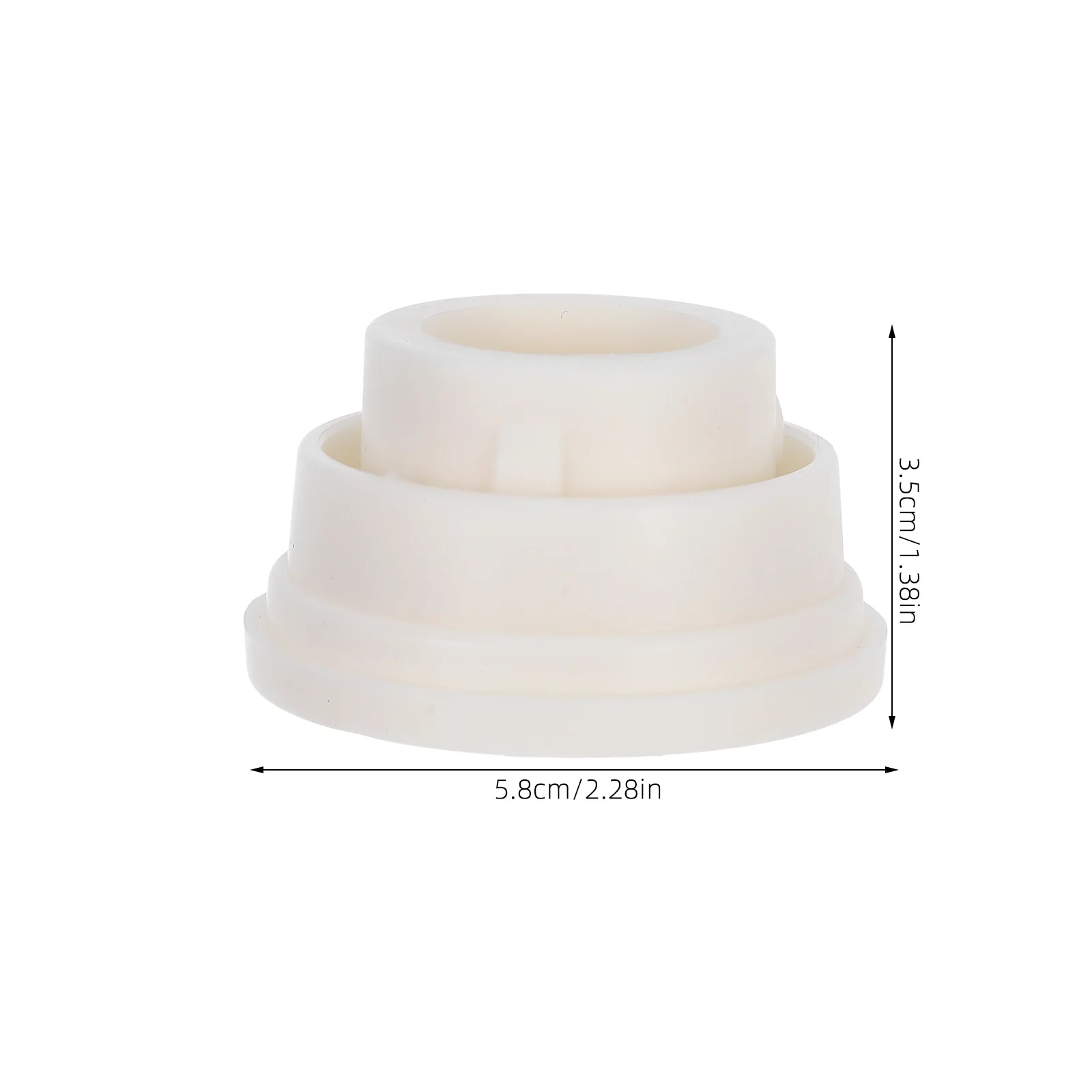 2 قطعة مصدات مطاطية لسلم حمام السباحة سدادات شديدة التحمل لحماية سلامة حمام السباحة الداخلي قطع غيار أغطية السلم #5