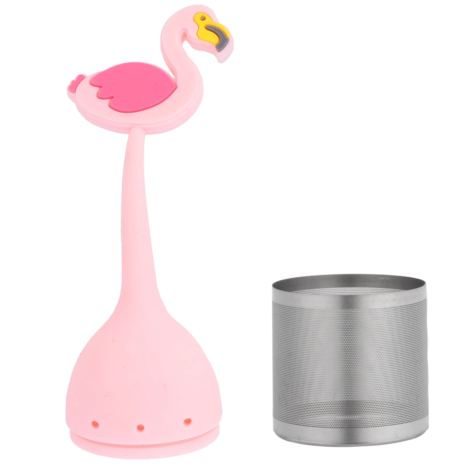 

Tea Strainer Set Fine Mesh Silica Gel Reusable Infuser Stainless Steel Loose Leaf Tea Filters Easy Clean Creative Design