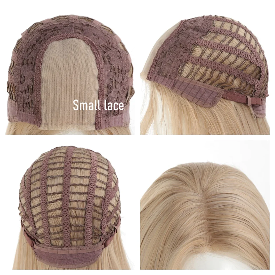 Cheveux longs et raides en lin ultraviolet synthétique avec THES, extensions de queue de cheval bouclées, tresses sales, cadeaux d'Halloween et de Noël