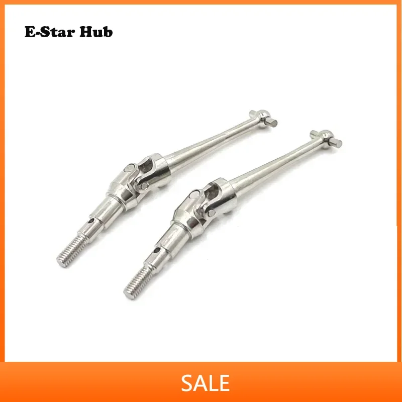 

2pcs Steel Metal Drive Shaft CVD Driveshaft for Hyper GO MJX 1/16 H16 16207 16208 16209 16210 RC Car Upgrade Parts Accessories