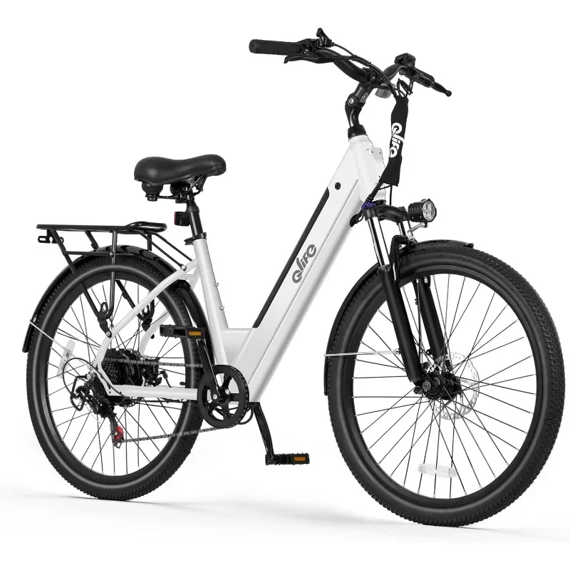 

Qlife Cityone 2.0 Electric Bike for Adults,Up to 65Miles,28MPH,1200W Peak Motor 26" Ebike,499WH Certified Battery Electric