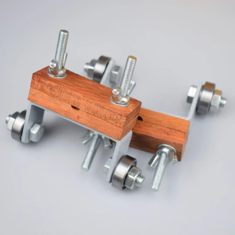 Afilador de cuchillos de tallado de carpintería, modelo de Metal, afilador de ángulo fijo Manual, herramienta de afilado oscilante de cuero DIY, molienda