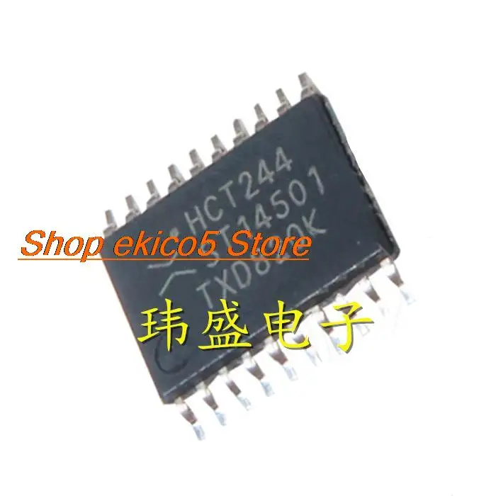5 pièces Stock d'origine 74HCT244 74HCT244PW HCT244 TSSOP-20