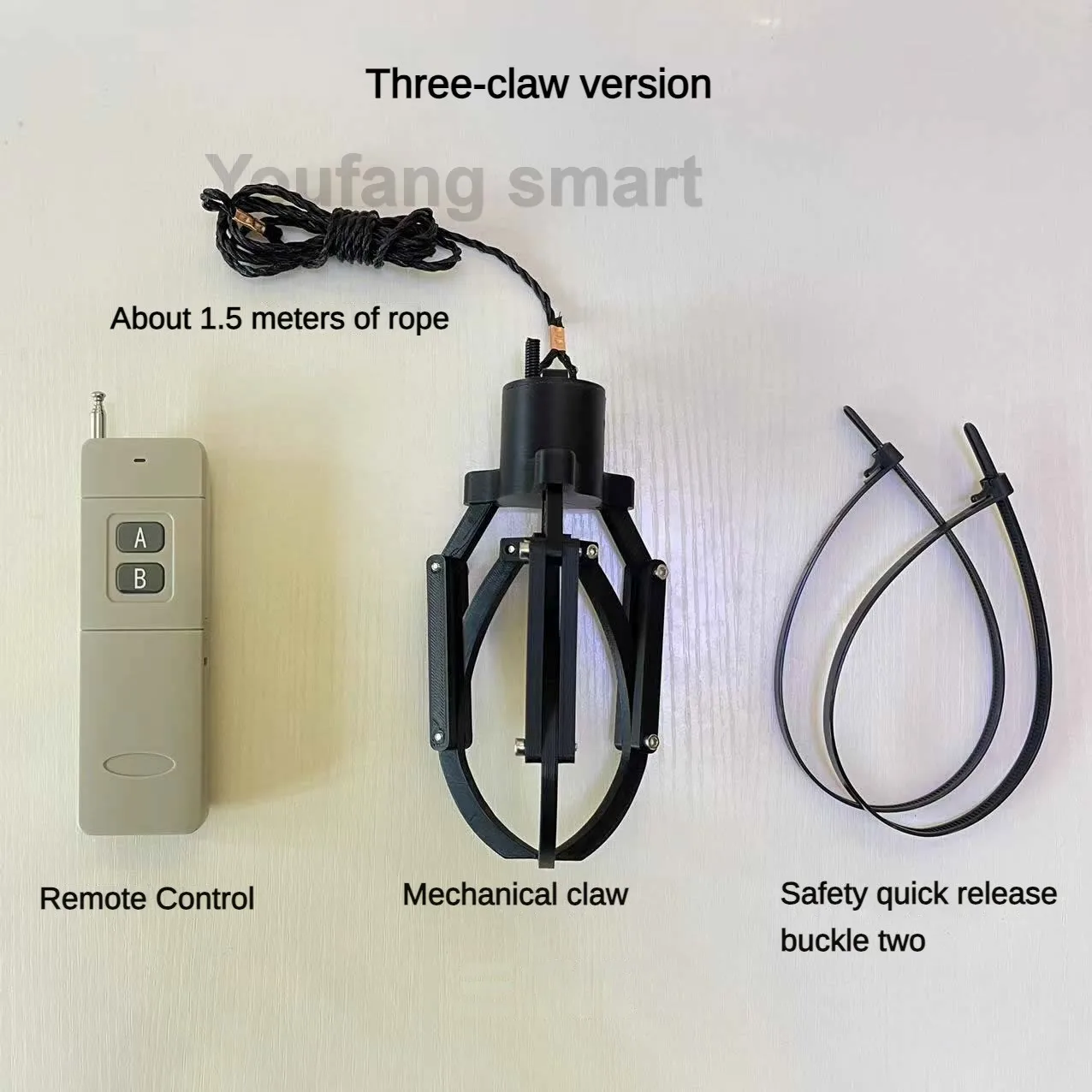 Drone Mechanical Claw Universal Remote Control UAV Gripper DIY Kit Airdropper Clip for DJI Air2Mini2 Mavic Robot Arm Accessories