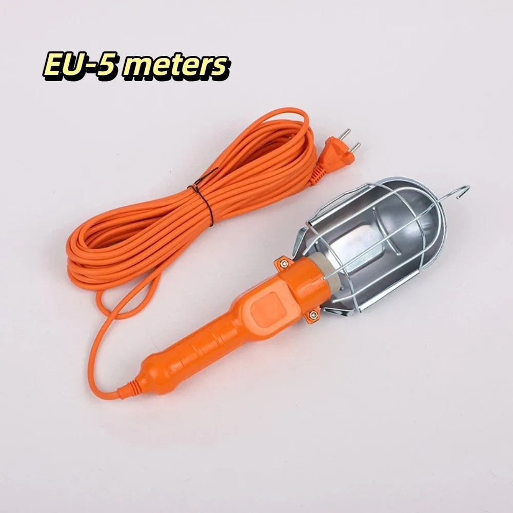 

Iron Cover Handheld Work Light Sturdy Protection Long-Lasting Durability Portable Repair Light Bright Illumination for EU/UK