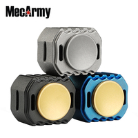 MecArmy GP6 Titanium Fidget Spinner Fingertip gyroscope Stainless steel hybrid bearings For Reduce anxiety and irritability