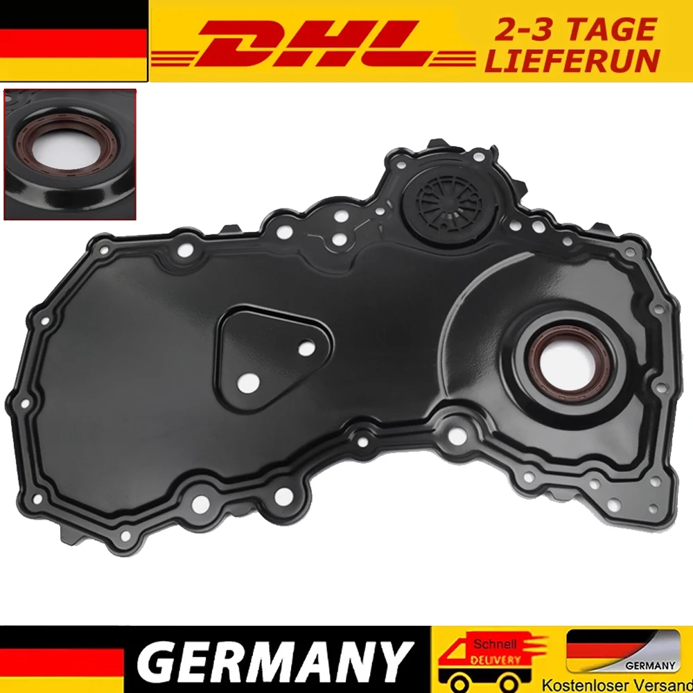 Image of Neue Qualitäts-Zeitabdeckung Vordere Kurbelwellendichtung für Ford Focus IV Galaxy MKKuga Mondeo S-Max Tourneo Custom Transit 2.0 Auto-Zubehör 2301157 2469401 KK2Q6059AB GK2Q6C297AA