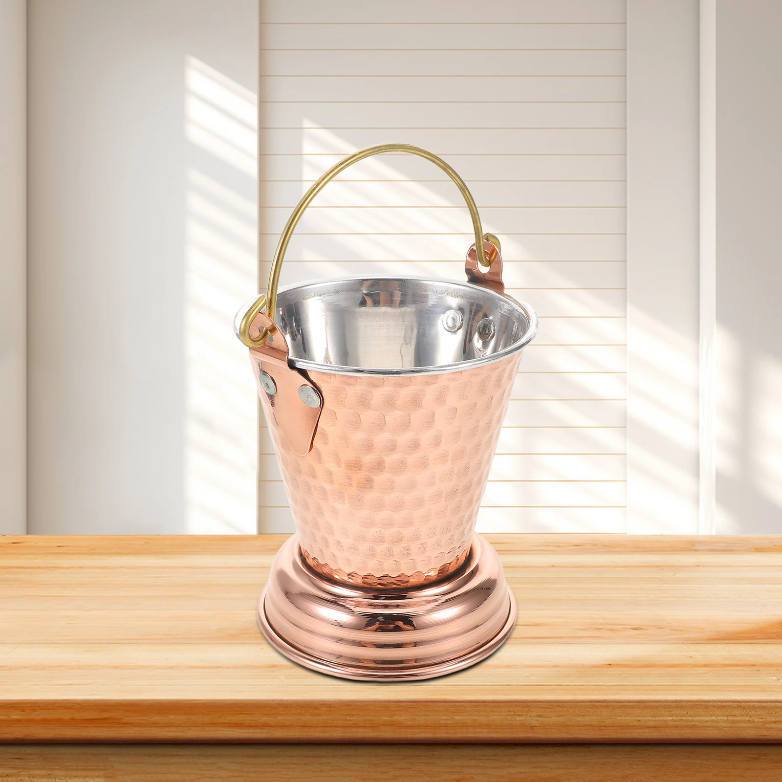 

Indian Hammered Spice Tin Small Metal Drink Tub With Handle Vintage Ice Bucket For Party Bbq – Bar Beverage Chiller