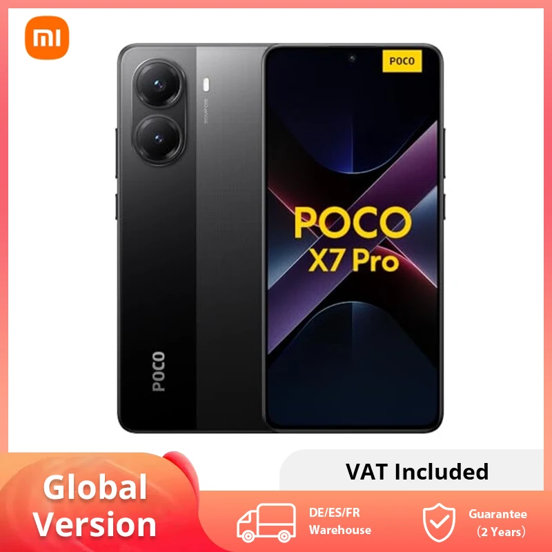 POCO X7 Pro Global Version Cellphone 256GB / 512GB Dimensity 8400-Ultra 6.67