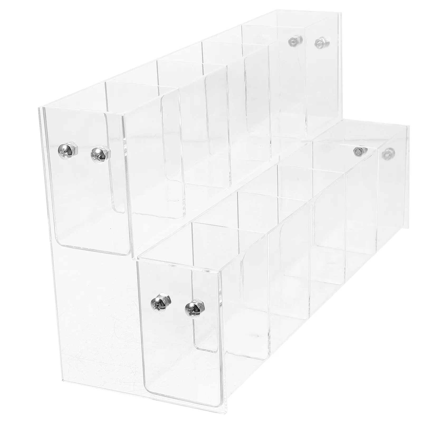 Acrylic Acrylic Pen Stand Holder Organizer Stationery Display Shelf Clear Compact Desk Friendly Marker Pencil Office