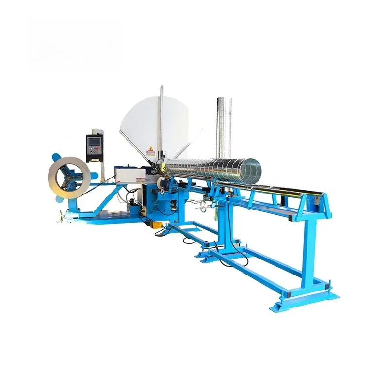 Cheap high quality spiral pipe making machine