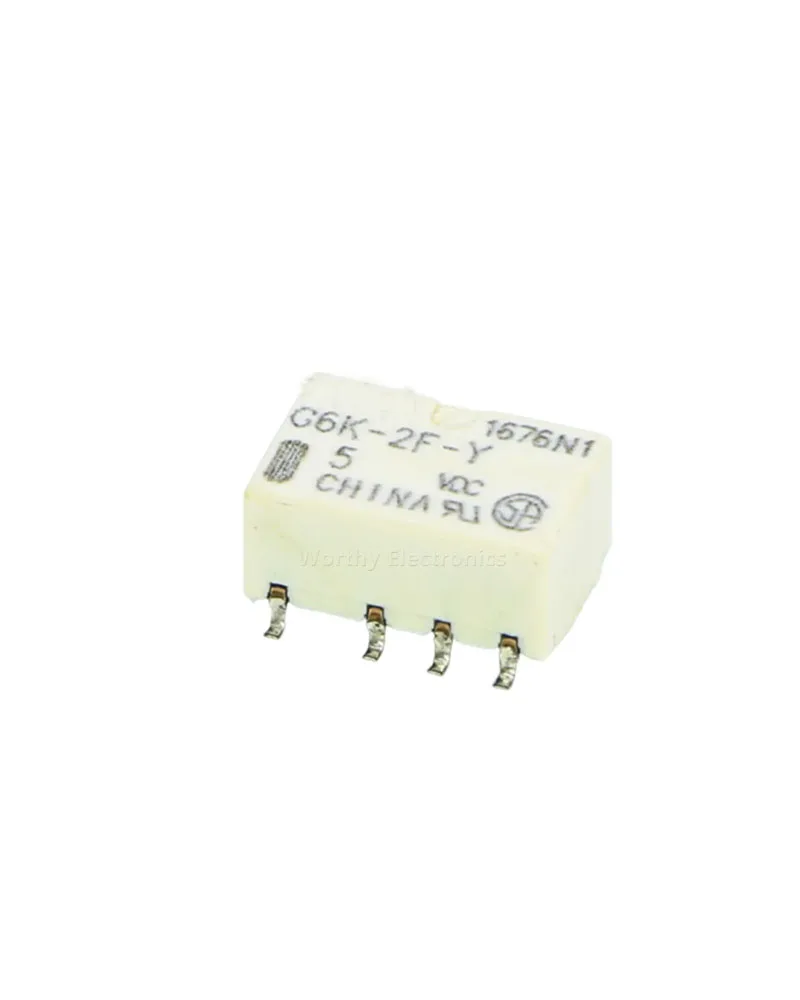 Free shipping  10pcs/lot G6K-2F-Y-TR-5V G6K-2F-12V Relay 8PIN