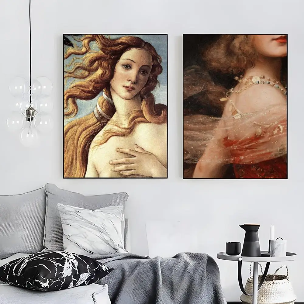 Renaissance Poster Wall art print art suitable for living room bedroom bar parlor home decoration gift
