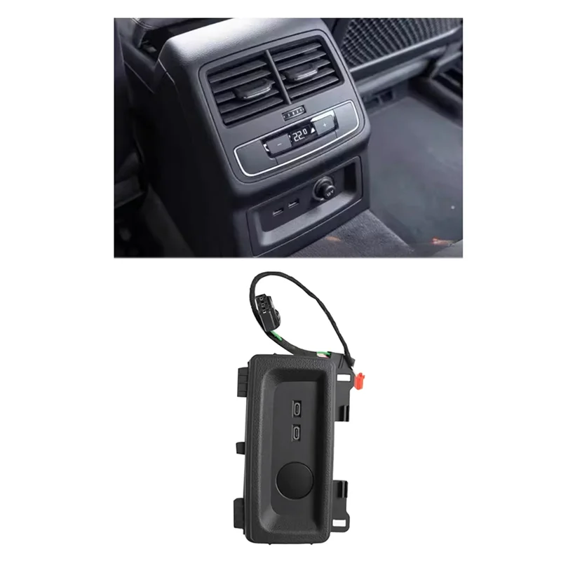 FEDI-For A4 A4L A5 A7 C8 B9 شحن USB خلفي من النوع C