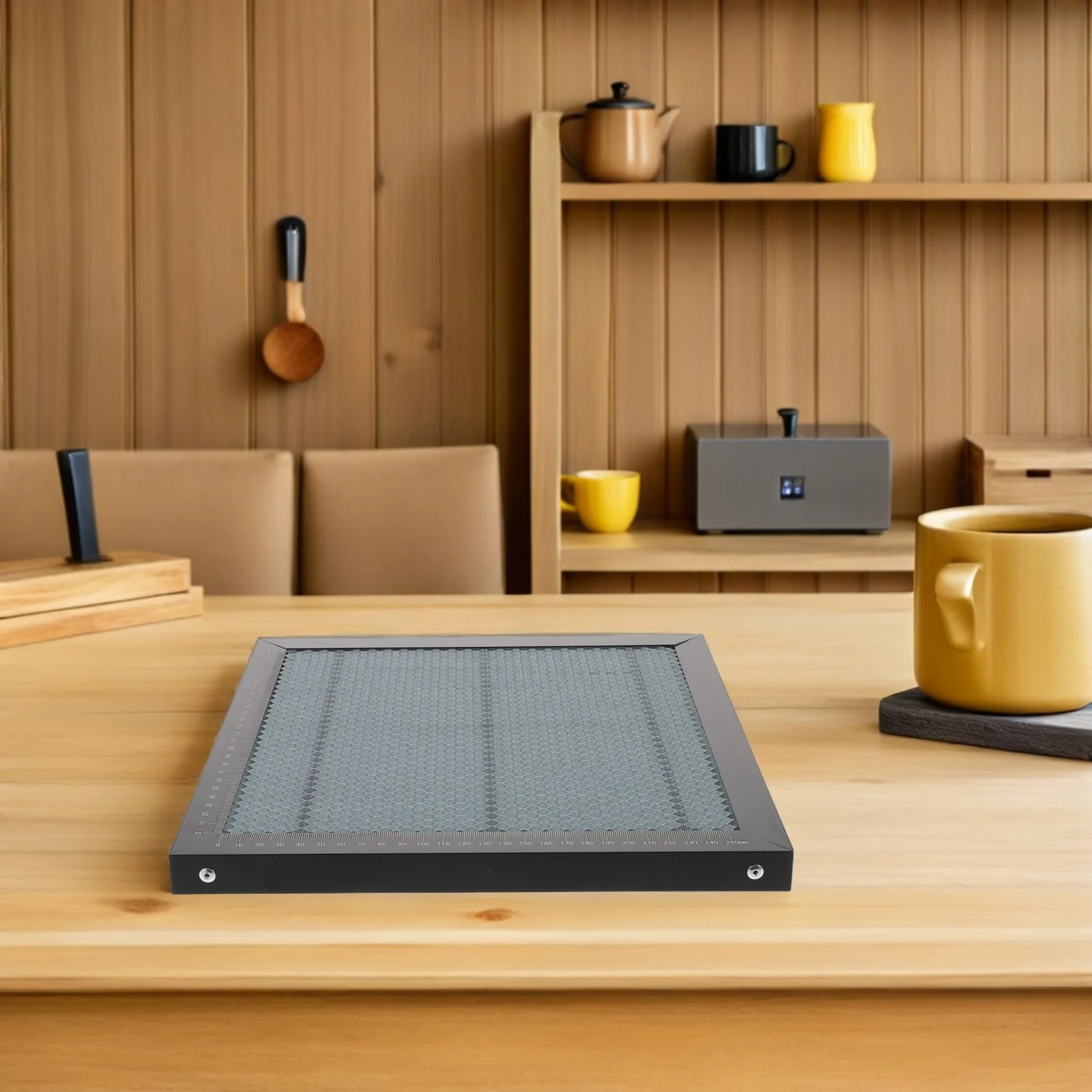 

30x30cm Honeycomb Bed for Engraving Machine - Precision Heat Dissipation Platform for Metal Wood Cutting - Universal