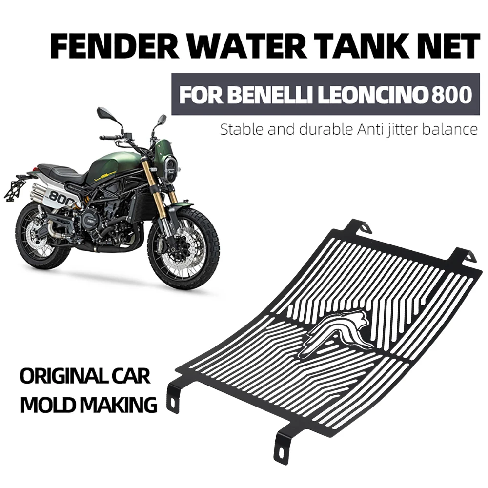 Motorcycle Accessories Radiator Guard Grille Cover Grill Mesh Net For Benelli Leoncino 800 Trail Leoncino800 2020 2021 2022 2023