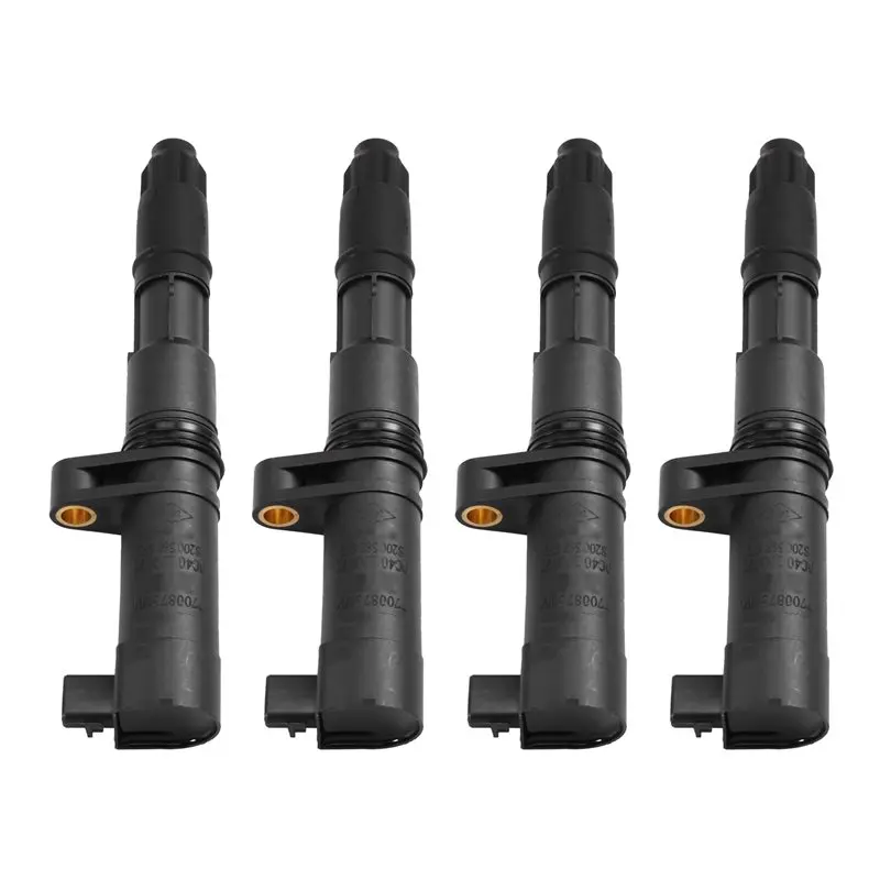 A99F-For Renault Espace3 Espace4 Megane 2 3 Laguna 1 2 3 Compatible Ignition Coil- 4PCS Part Numbers 8200568671 8200380267 82004