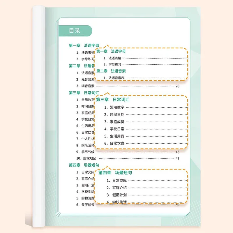 French Handwriting Practice Book for Beginners 26 Letters Alphabet Tracing Book with Audio Calligraphy Workbook for Kids Adults