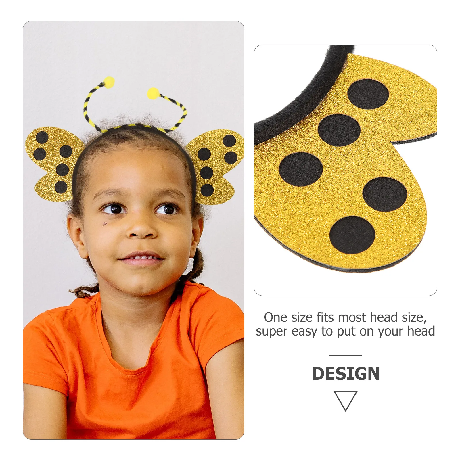 

Butterfly Headb Girls Kids Hair Decor Cartoon Insect Shaped Hoop Toddler Party Accessories Plastic Child Festive DIY