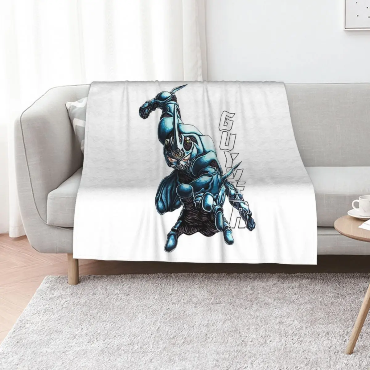 Guyver T-ShirtBioboosted and ready Throw Blanket Hairy Weighted For Baby Camping Soft funny gift Blankets