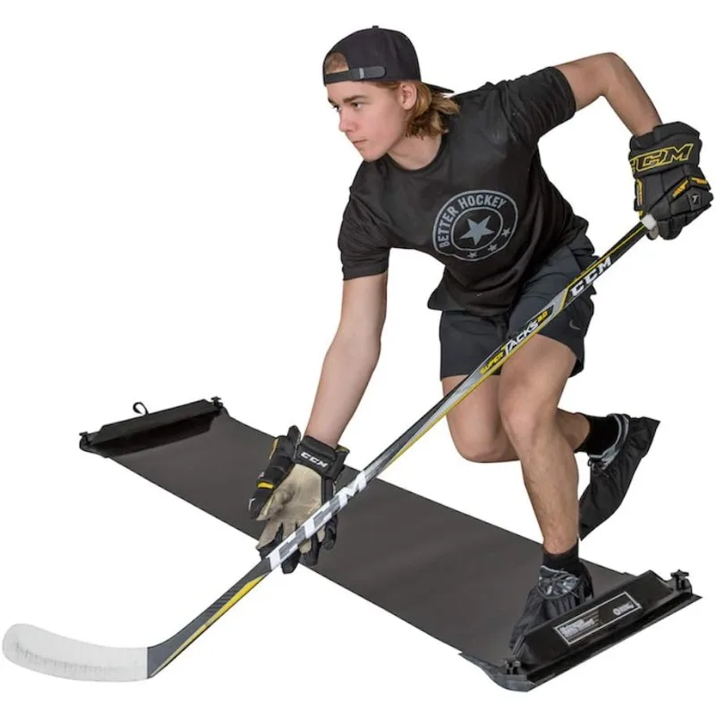 Portable ice hockey training aid for developing strength, endurance, power, agility and speed - for professionals