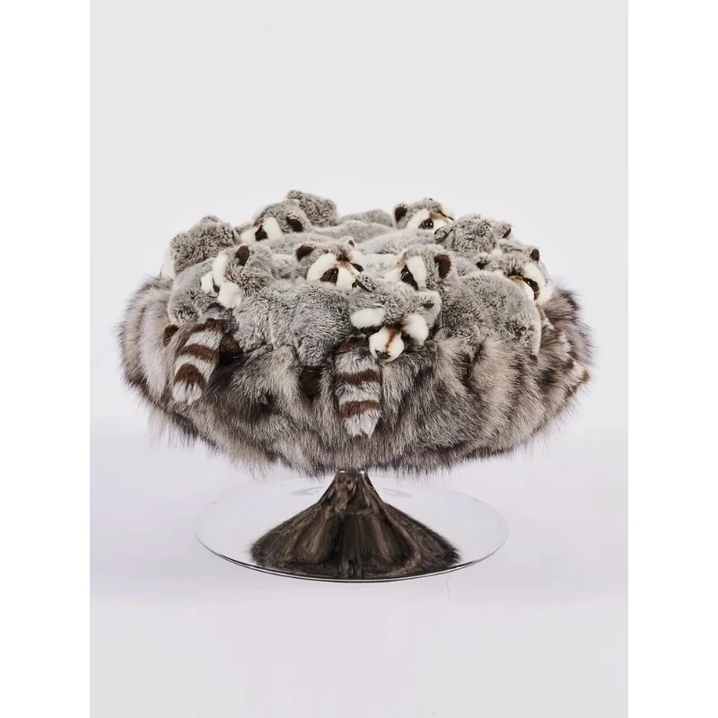 Animal Armchair Artistic Creative Couch Italian Light Luxury