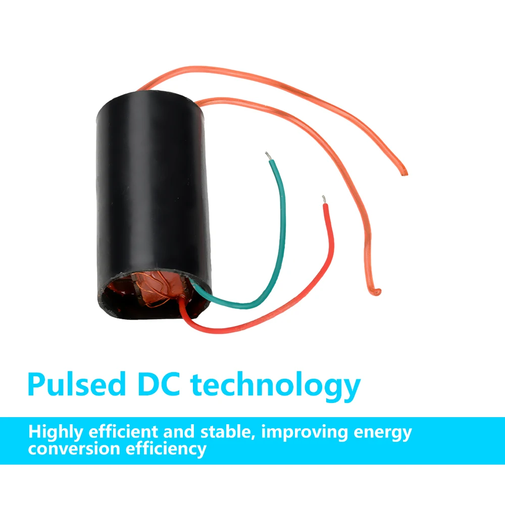 DC 3.7-6V to 200kV Booster Step-up High-voltage Generator Ignition Coil Pulse Power Module Igniter  4A High Frequency Converter