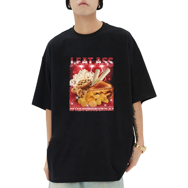 

Mozzarela Griled Cheese Funny printed T Shirt Men Women Fashion Summer short sleeve T-shirts Casual Vintage Streetwear Tops