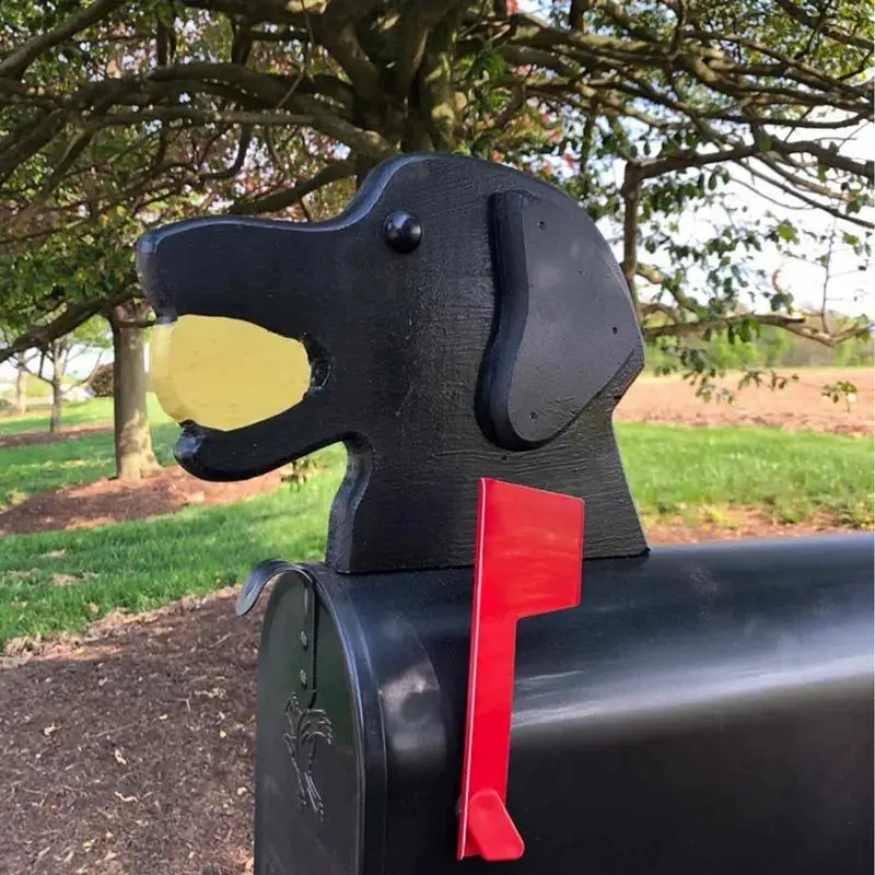 Garden Animal Shape Mailbox Weatherproof Dog And Pig Postal Box For Farm Yard Patio Creative Mailbox Outdoor Garden Decor