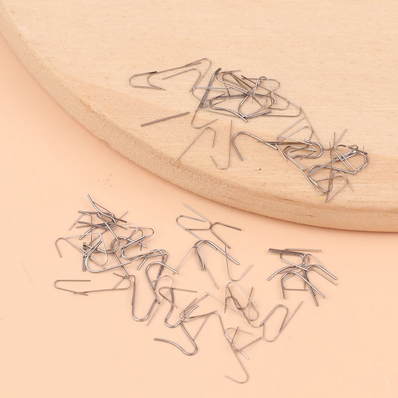 

100Pcs Miscellaneous U-shaped V-shaped Spring Mixed Multi-size Mechanical Watch Movement Circlips Date Jumper Spring Accessories