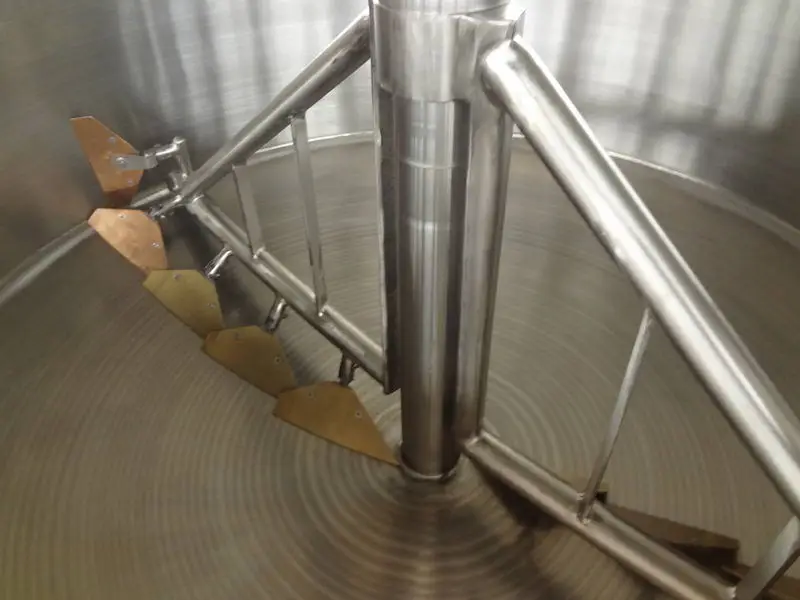 Curry Automatic Cooking Machine Jacketed Kettle With Mixer