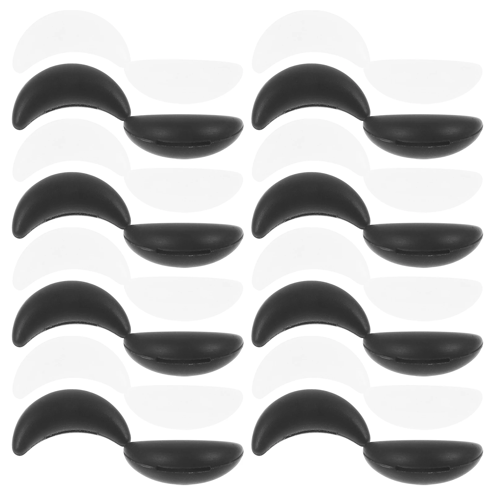 Fermo per occhiali antiscivolo Ganci per impugnatura per occhiali in silicone Supporto antiscivolo carino per forma decorativa di luna facile