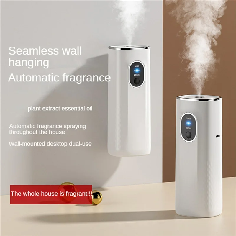 

【Top Picks】4X Aroma Diffuser Automatic Timing Spray Aroma Diffuser Household Indoor Aerosol Dispenser Deodorant Car Fragrance Ma