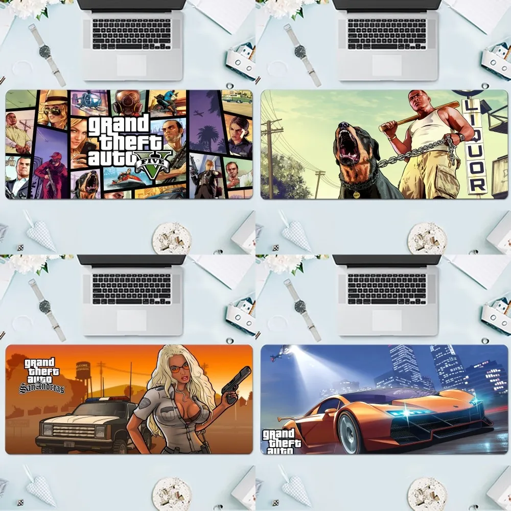 Grand Theft Auto GTA Mousepad, Tapete grande do rato do jogo, Teclado do PC do gamer do computador