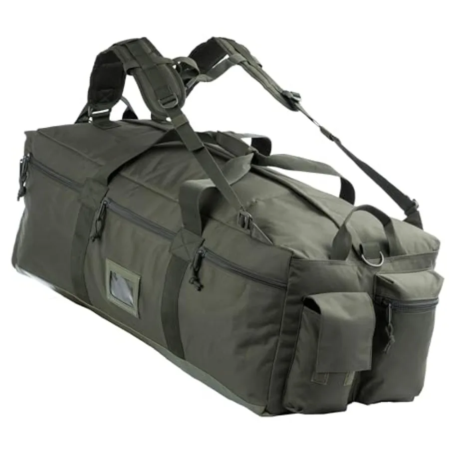 

Большая тактическая сумка-дафл для военного снаряжения, походная сумка для перевозки грузов, дорожная спортивная сумка-дафл с отделением для рюкзака