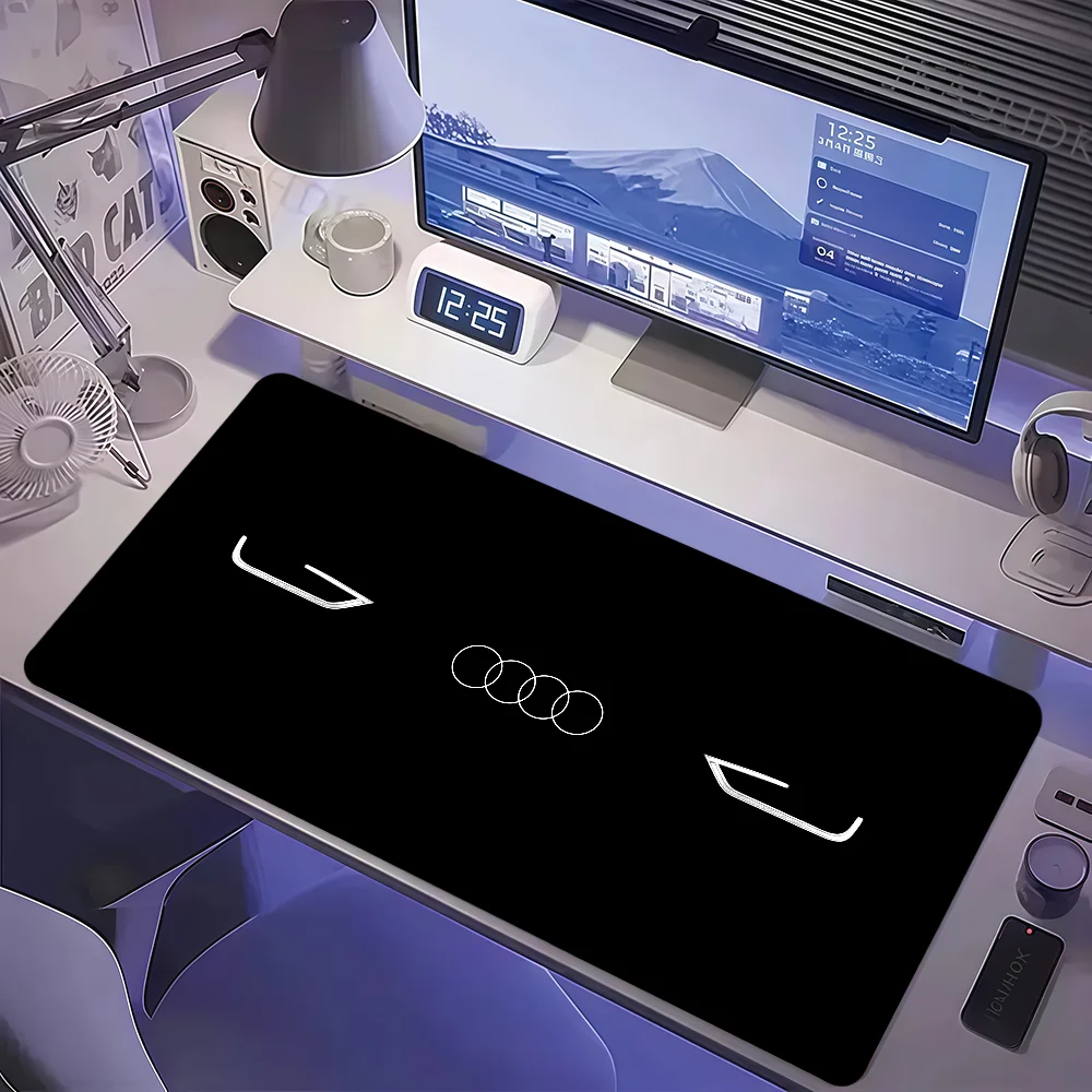 Black A-AuDis Cool Car Mouse Pad Non-slip Thickened MousePad Large Writing Lockedge Office Student Gaming Cushion
