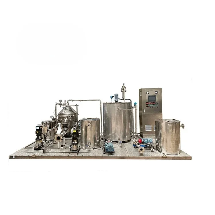 High Performance Disc Stack Centrifugal Separator Automatic Continuous Water Oil Three Phase Separation Long Service Life