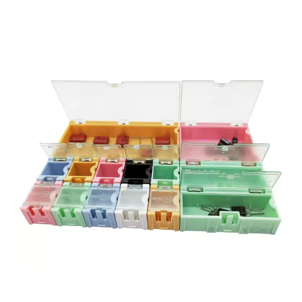 Electronic Component SMD Element Parts Boxes Mini Storage Box Can Be Spliced And Disassembled Resistance Resistance Storage Cas