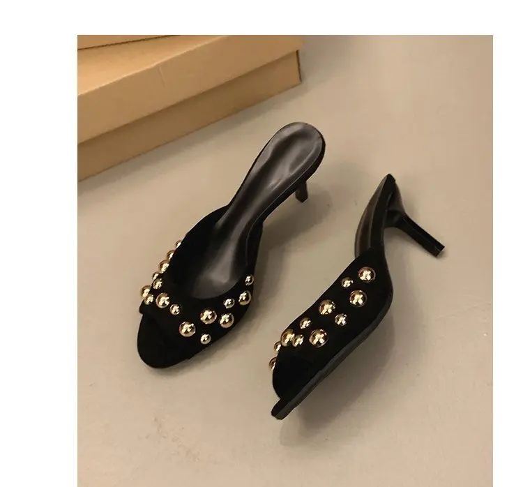 Women's high-color hundred summer lazy shoes 2025 Trendy Korean version of the casual non-slip wear-resistant casual shoes