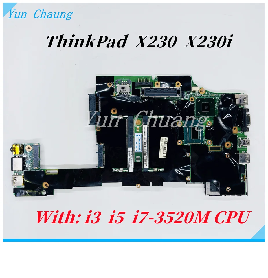 LDB-2 MB 11232-1 Motherboard For Lenovo ThinkPad X230 X230i Laptop