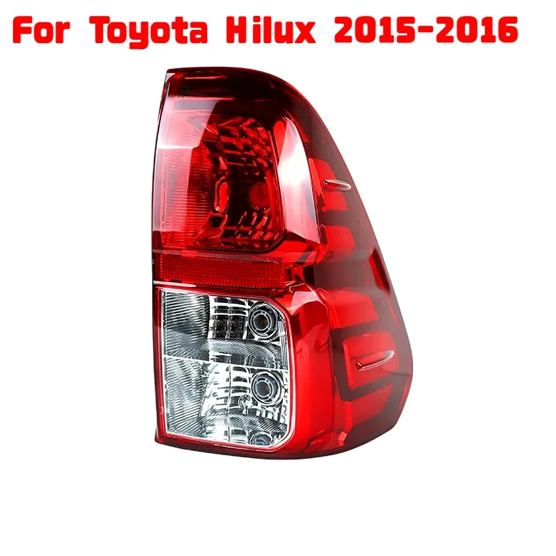 Rear Tail Light Assembly For Toyota Hilux Revo 2015‑2016 Pickup, Brake Reverse Turn Signal Lamp, Replacement Rear Taillight