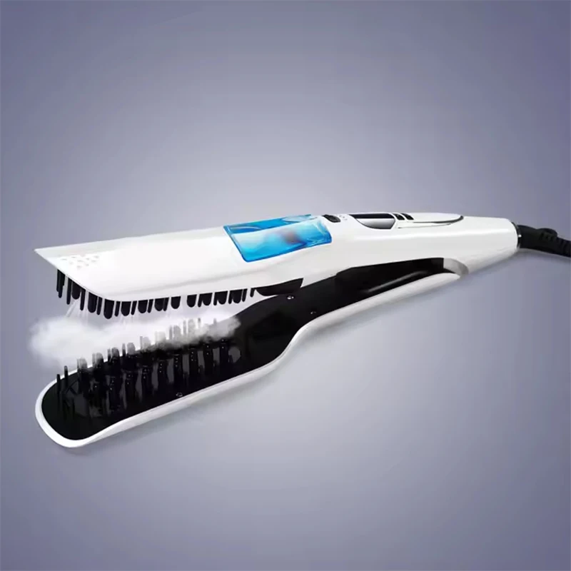 

Portable dry and wet hair straightening comb, steam spray hair straightening splint, portable steam hair straightening device