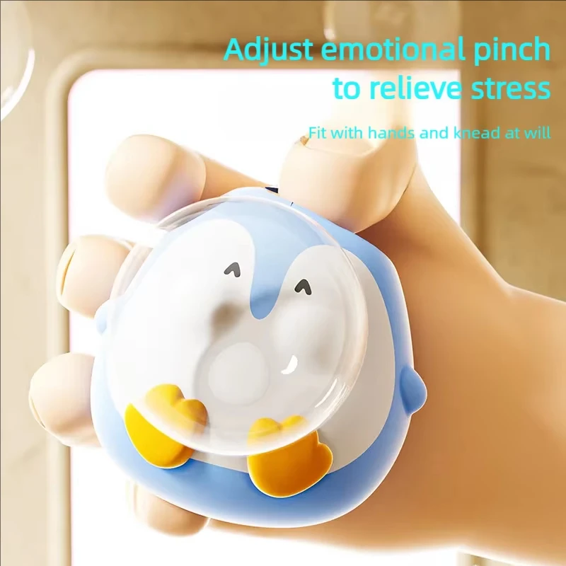 Pressing Spit Bubbles Pinch Creative Toys Funny Slow-rebound Desktop Squeeze Dolls Children Decompress Finger Toys Gifts