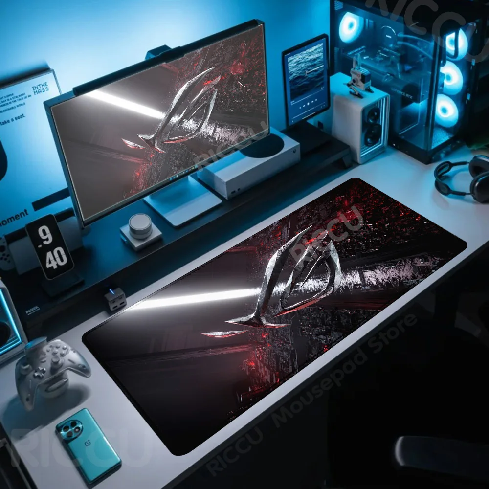 PC Computer accessories Mousepad Asus Rog Gamer Keyboard Table Mats Large Lock Edge Mouse Pad XXL Esports Rubber Non-slip Carpet