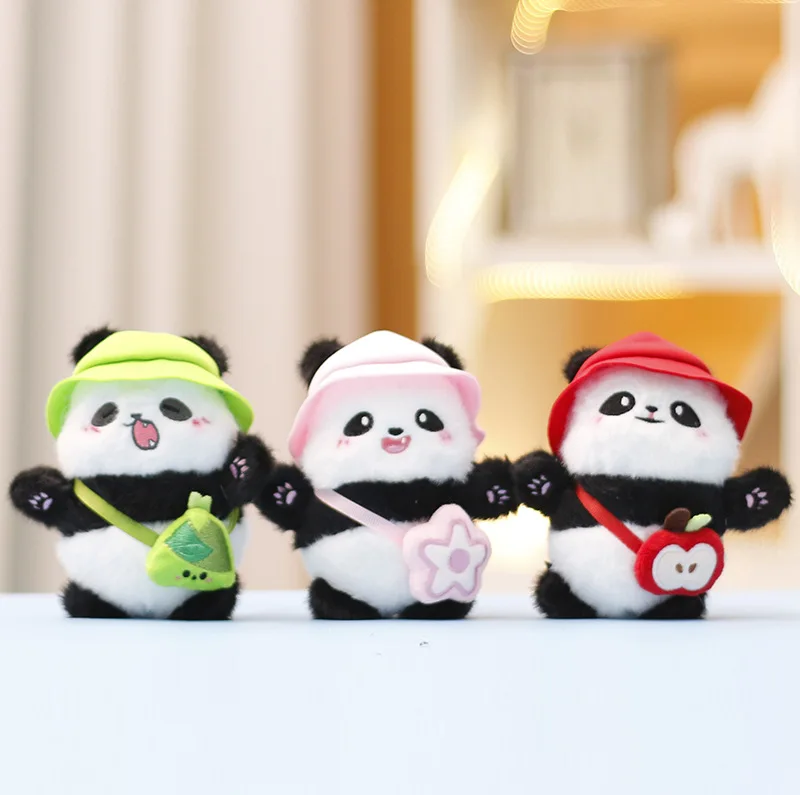 

2026 Новая креативная плюшевая кукла-панда — очаровательная машинка идеально подходит в качестве милого подарка для друзей и семьи на день рождения