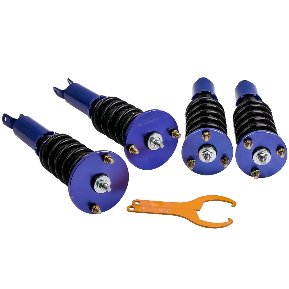 Street Coilovers Suspension For Honda Accord DX/EX/LX CD5 CD7 1994-1997 Rubber Top Mount Coilovers Suspension Struts