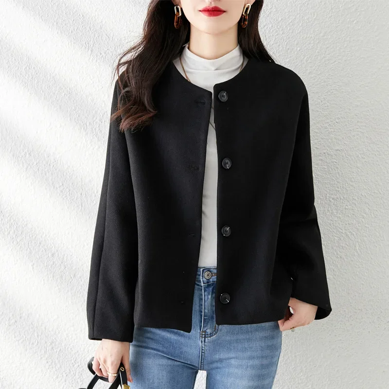 

"Fashion Interpretation Vintage Rotator Cuffs High Craftsmanship, Wool Cashmere Jacket